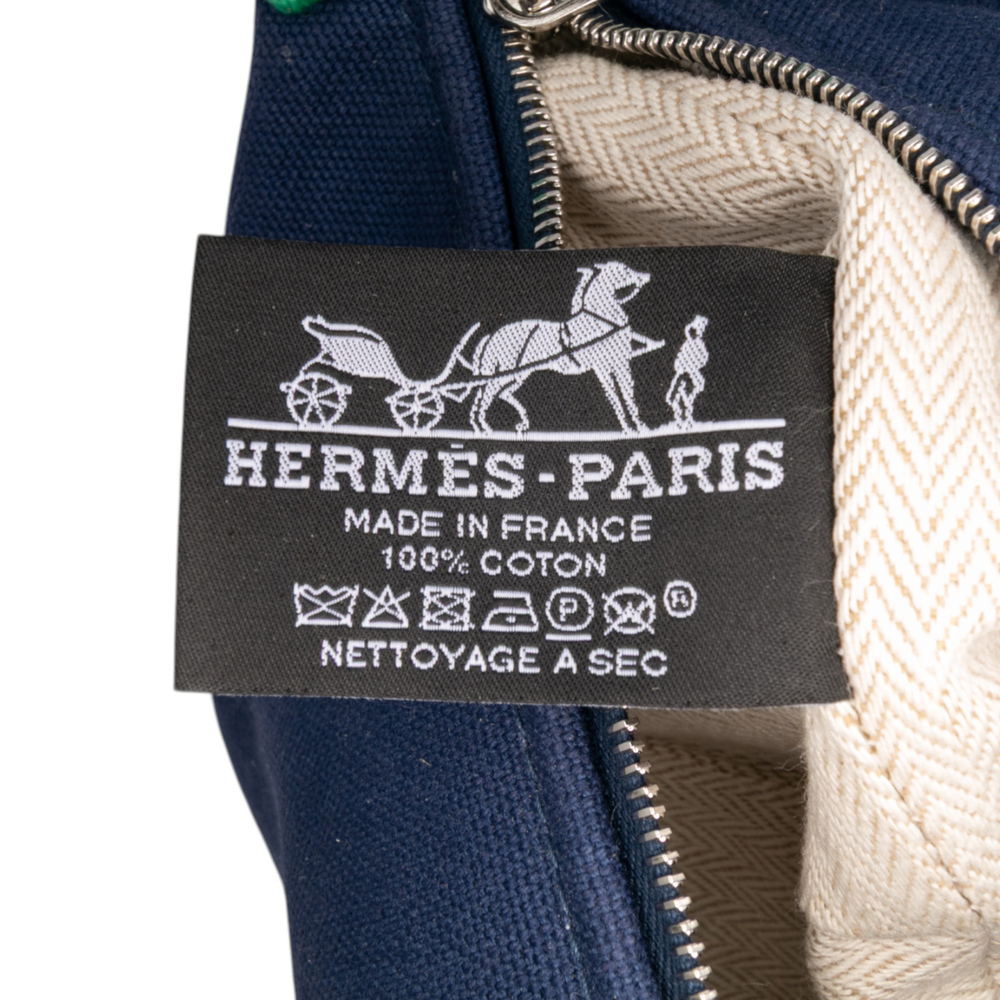 Pre-Loved Hermes Small Toile Bride A Brac Case - Picture 5 of 11